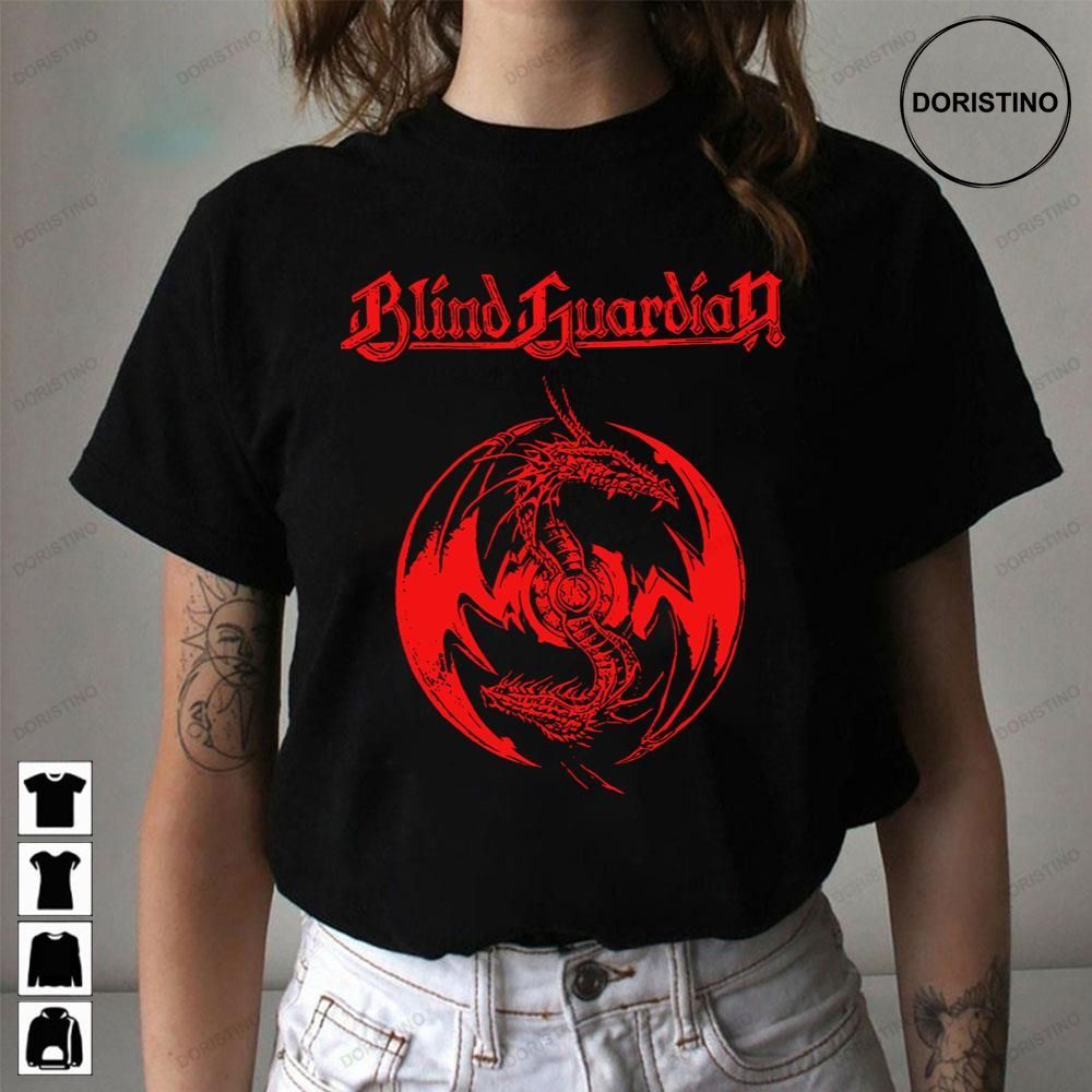 Red Dragon Blind Guardian Awesome Shirts